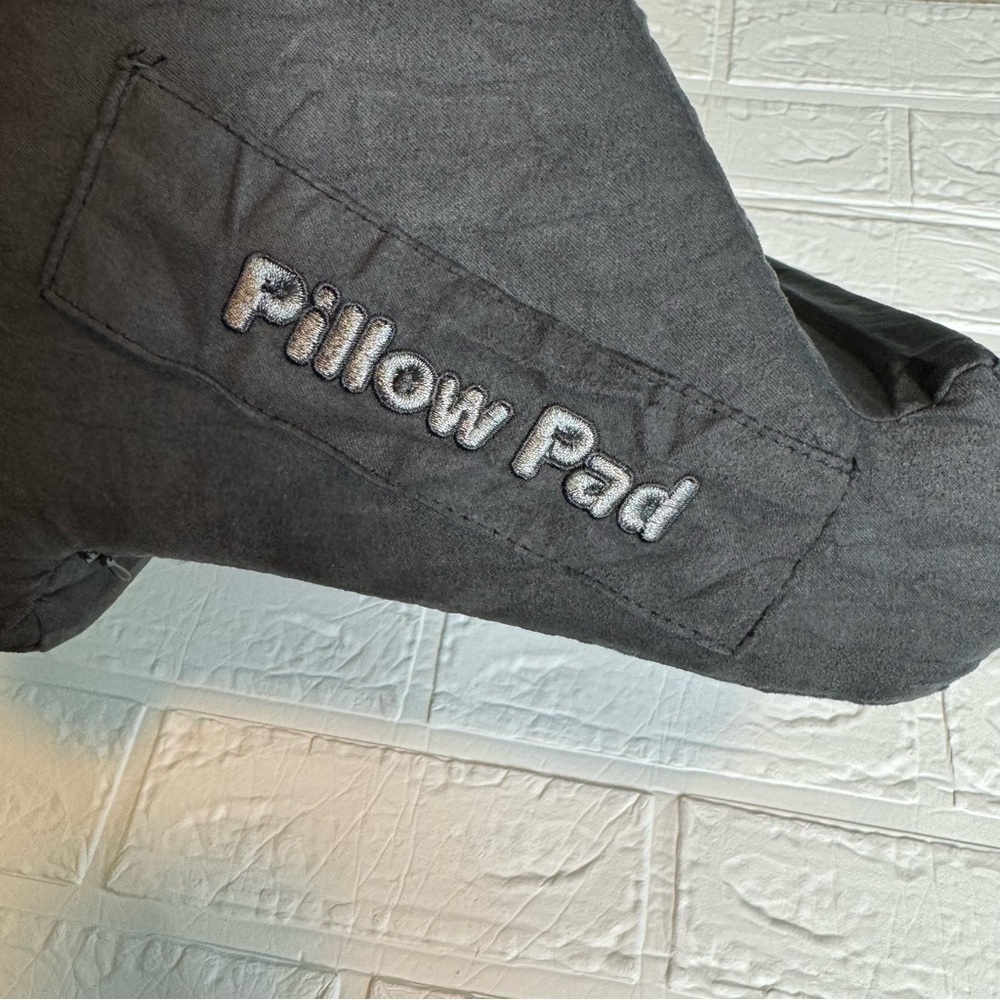 NEW Pillow Pad Ultra Multi-Angle Soft Tablet Stand, Deluxe Premium, Grey - Picture 3 of 6